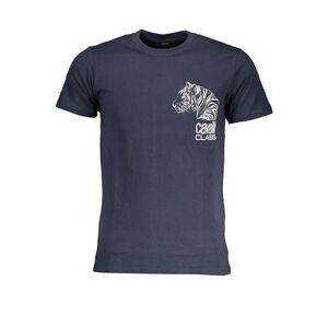 Cavalli Class Blu Cotton Men Men's T-Shirt